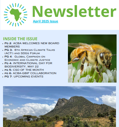 ACBA Newsletter April 2025 Issue image
